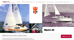 Desktop Screenshot of neptun22.de